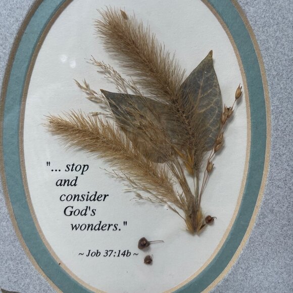 Framed Creations By Naomi & Sue 6"x8" Nature Art With Bible Verse - Picture 2 of 6